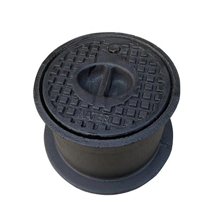 DIN4056 Round Black Ductile Cast Iron Surface Box