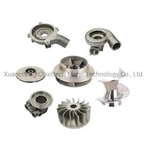 Carbon Steel Casting Pump Cover Lost Wax Casting Stainless Steel Castings