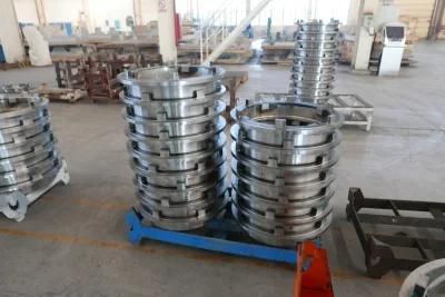 bottom tray made of cast steel ductile cast iron for cement pipe