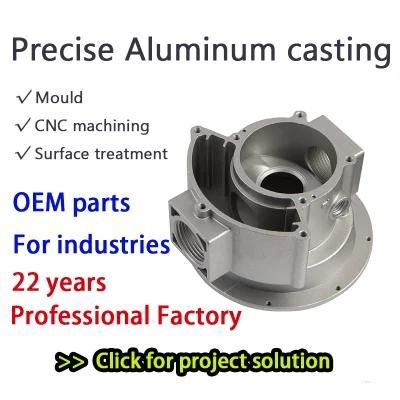 Precision Aluminum Lost Wax Casting Housing Machine Part with CNC Machining