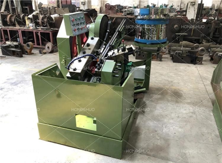 High Speed Vibrating Plate Type Flat Die Thread Rolling Machine for Sales