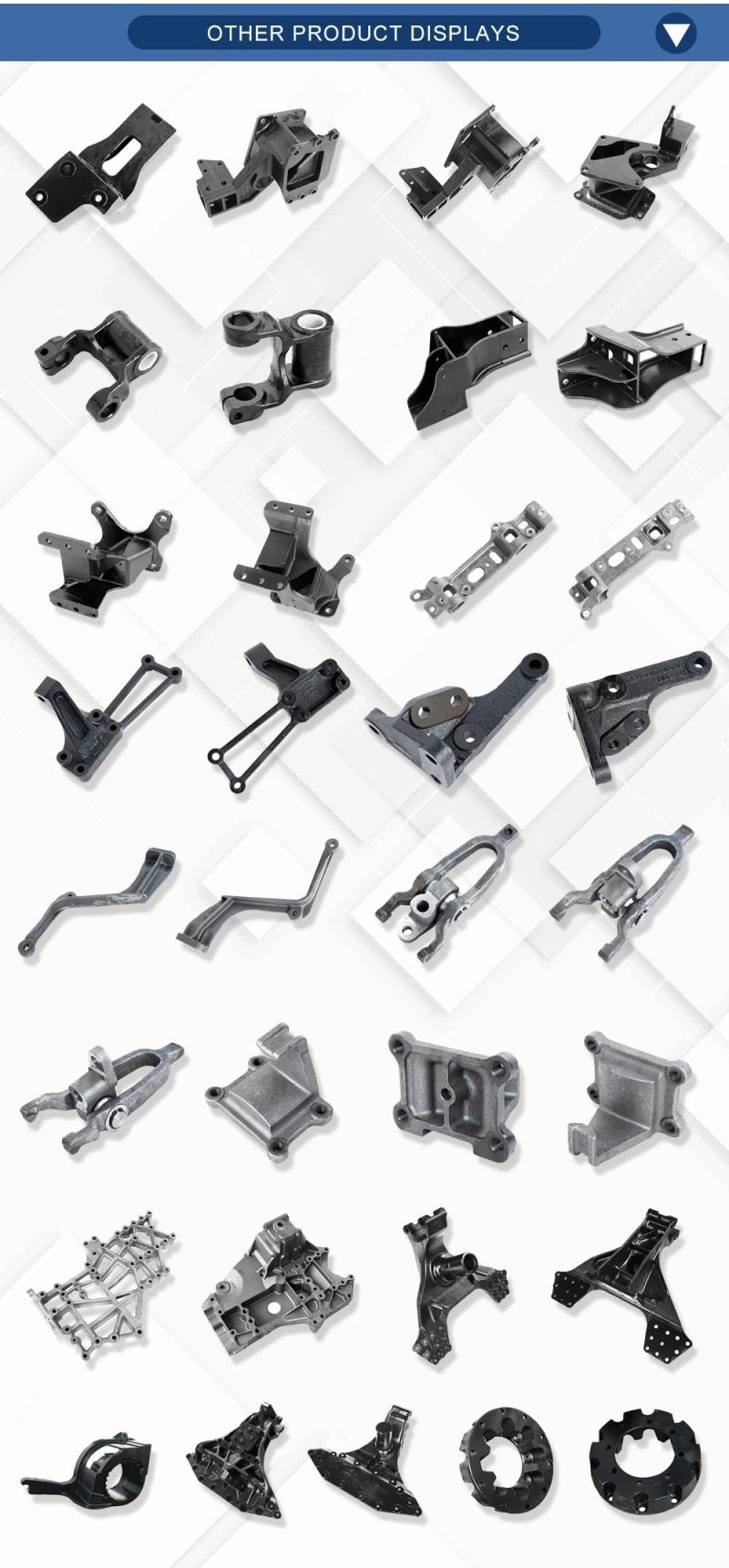 Forklift/Truck/Machinery/Motor/Vehicle/Valve/Trailer/Railway/Auto Parts Investment/Lost Wax/Precision Casting-Carbon/Nodular Cast Iron