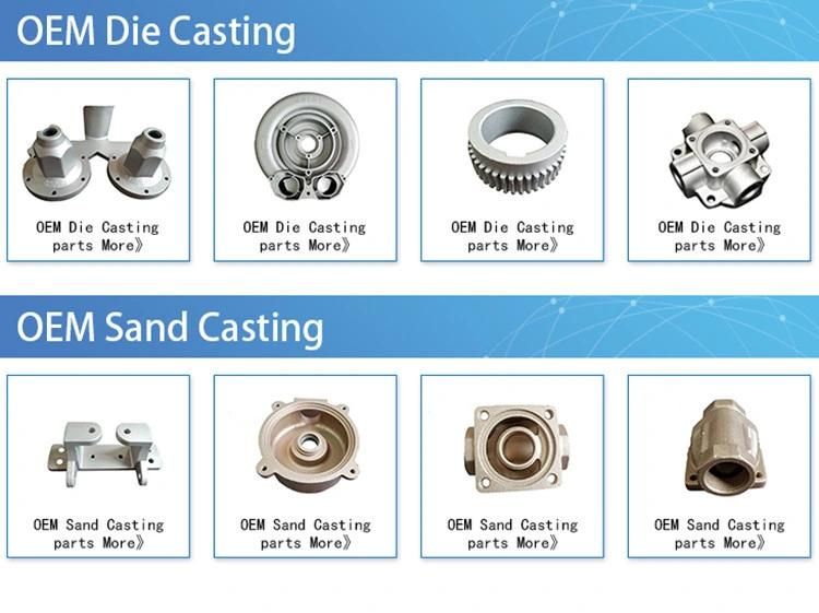 Custom Professional Parts Brass Zinc Alloy Aluminum Cast Metal Die Casting Parts
