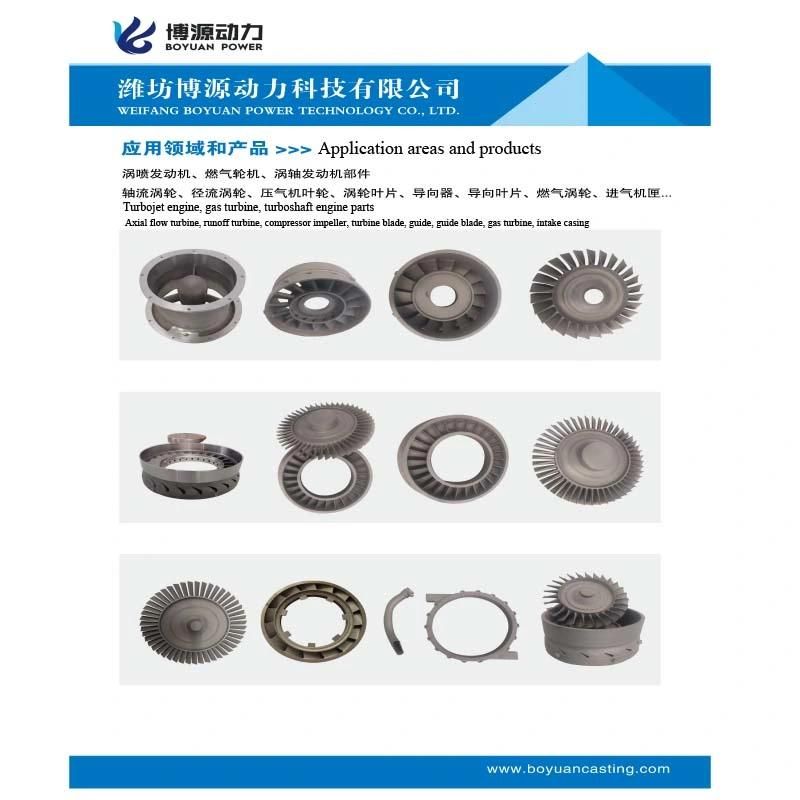 Power Turbine Guide Vacuum Precision Casting