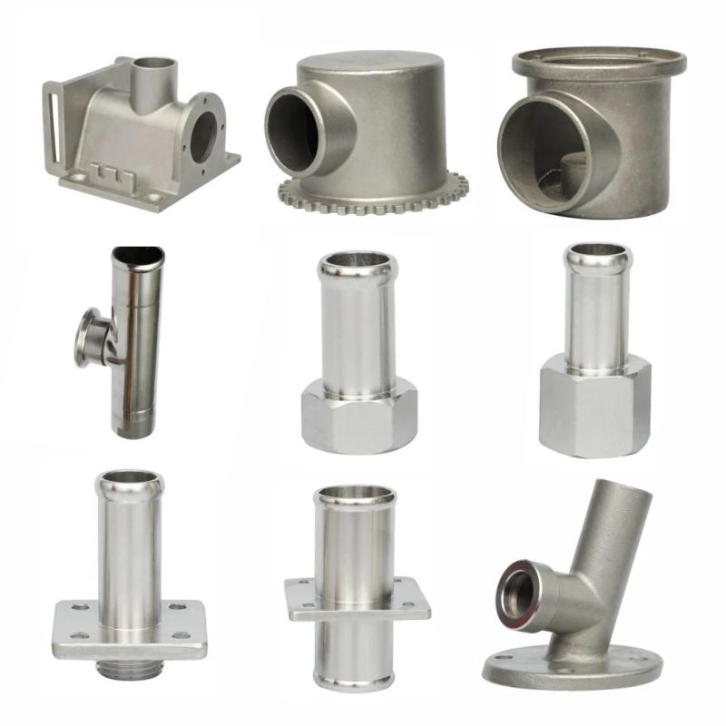 Lost Wax Investment Casting Pipe Parts Stainless Steel Pipe Fittings