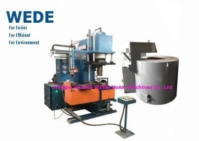Automatic Rotor Casting Machine with Aluminum Remnants Conveyor to Furnace