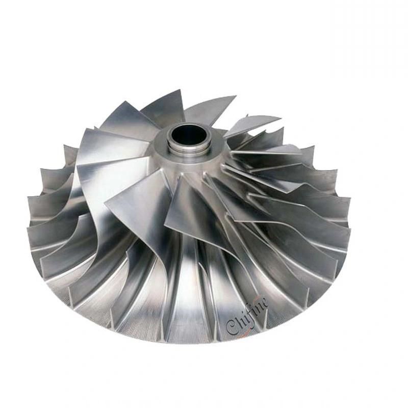 Custom High Precision Stainless Steel Jet Water Pump Impeller