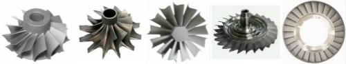 Lost Wax Investment Vacuum Casting Superalloy Turbine Wheel Used for Turbocharger