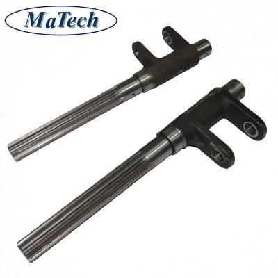 Precision Custom Transmission Shaft Alloy Steel Lost Wax Casting