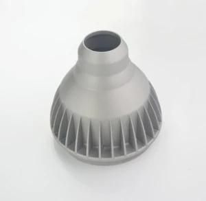 Aluminium Lamp Lighting Parts Die Casting Lamp Cover with Sandblasting