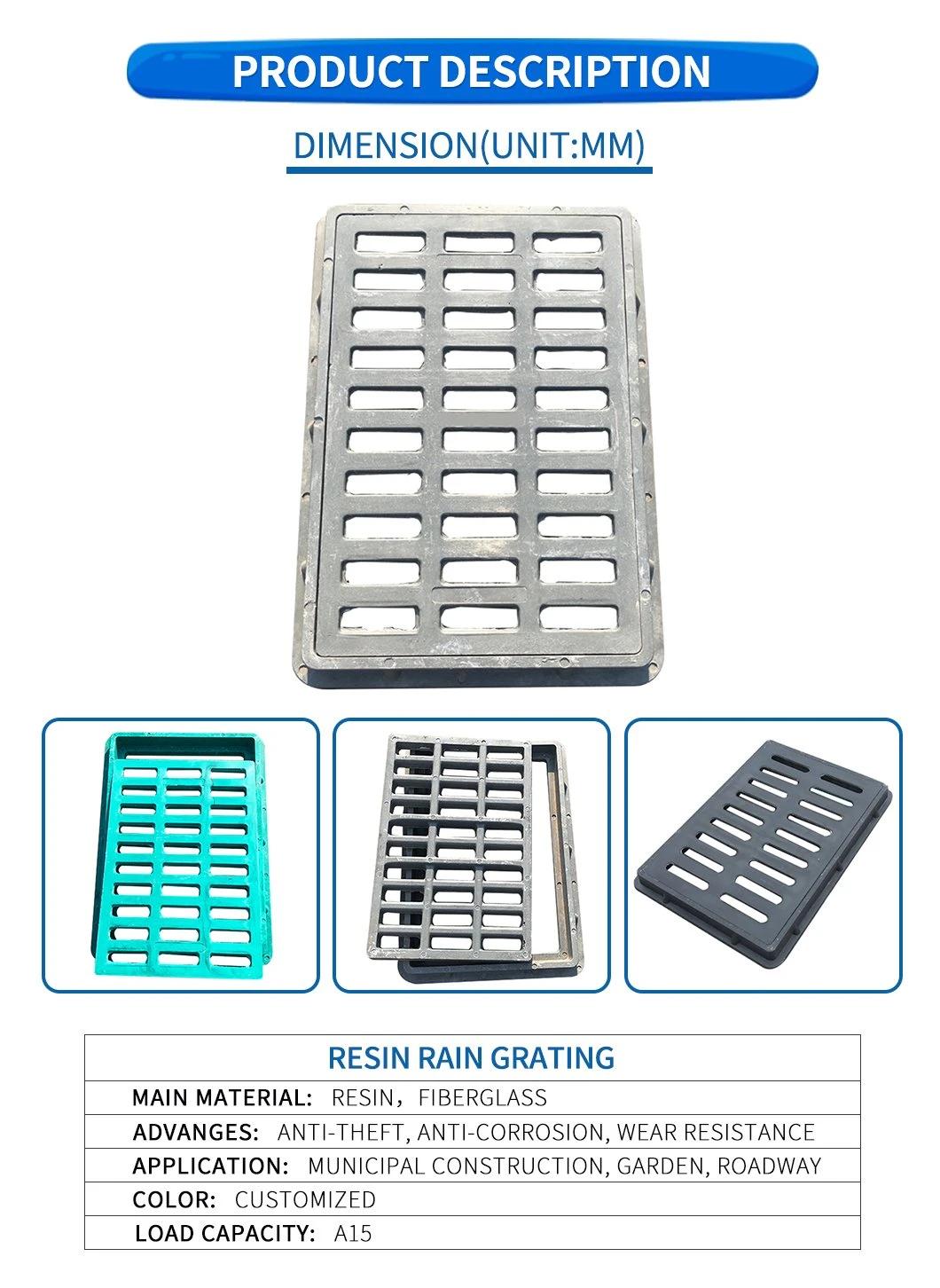Sewer FRP Composite Rain Grates Covers
