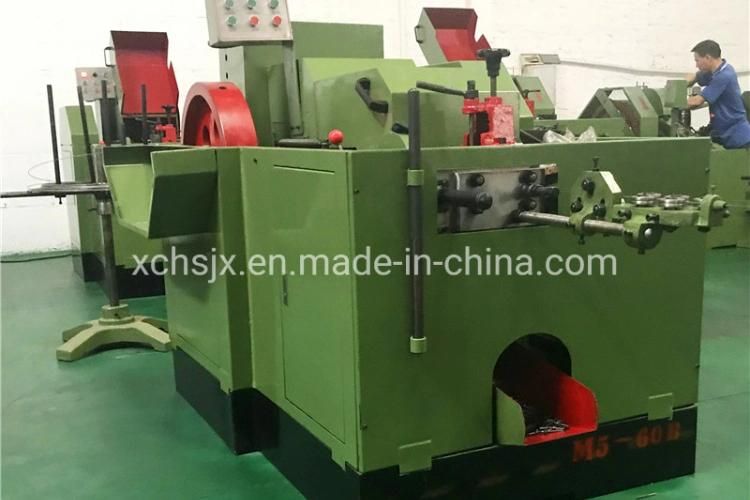 High Speed Double Punch Machine for Screw Making of Cold Heading Machine