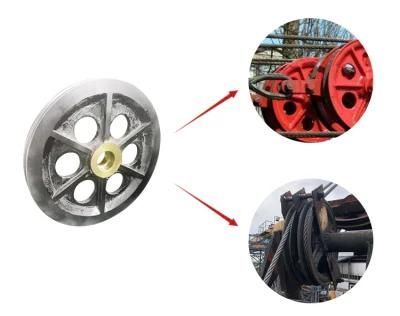 Big Size Belt Pulley Flywheel Pulley for Jaw Crusher Parts