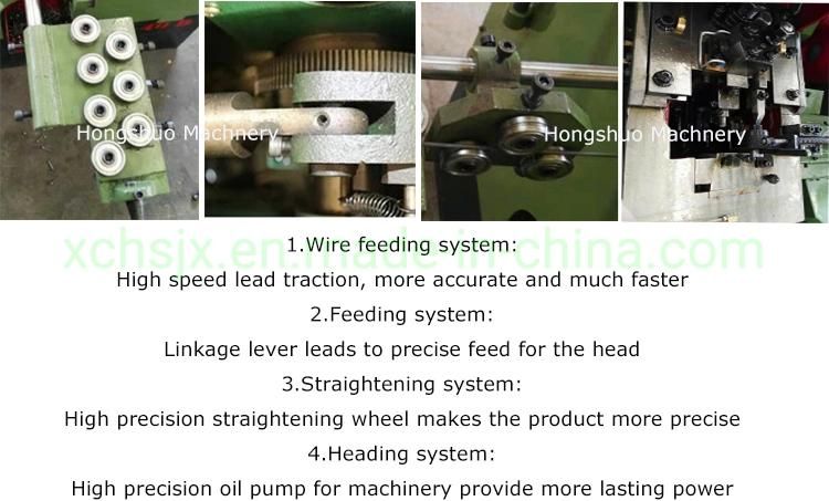 1 Mod 2 Die Cold Forging Heading Machine for Screw Making Production