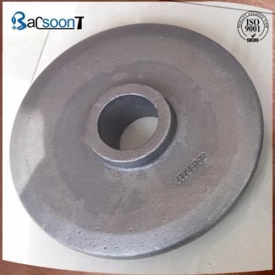 Lost Wax Casting Steel Motor Cover with Sandblasting in China