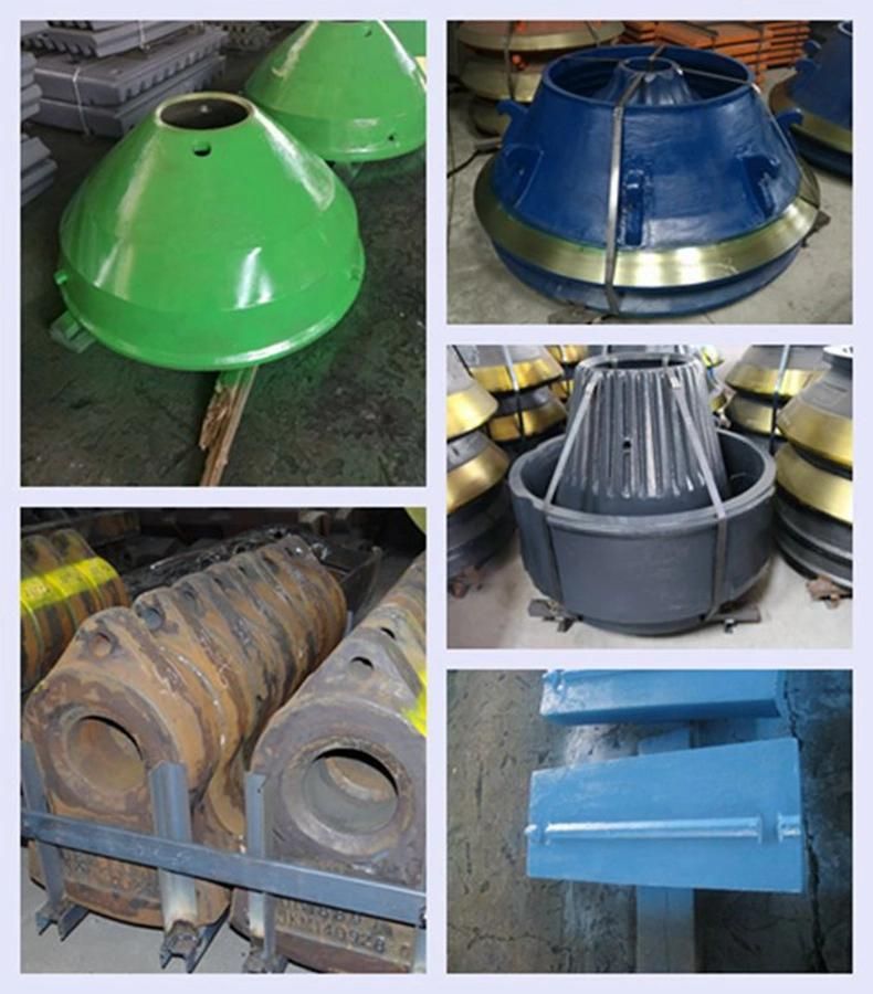 High Manganese Steel Plate Jaw Crusher Plate Wear Parts for Mining Machinery