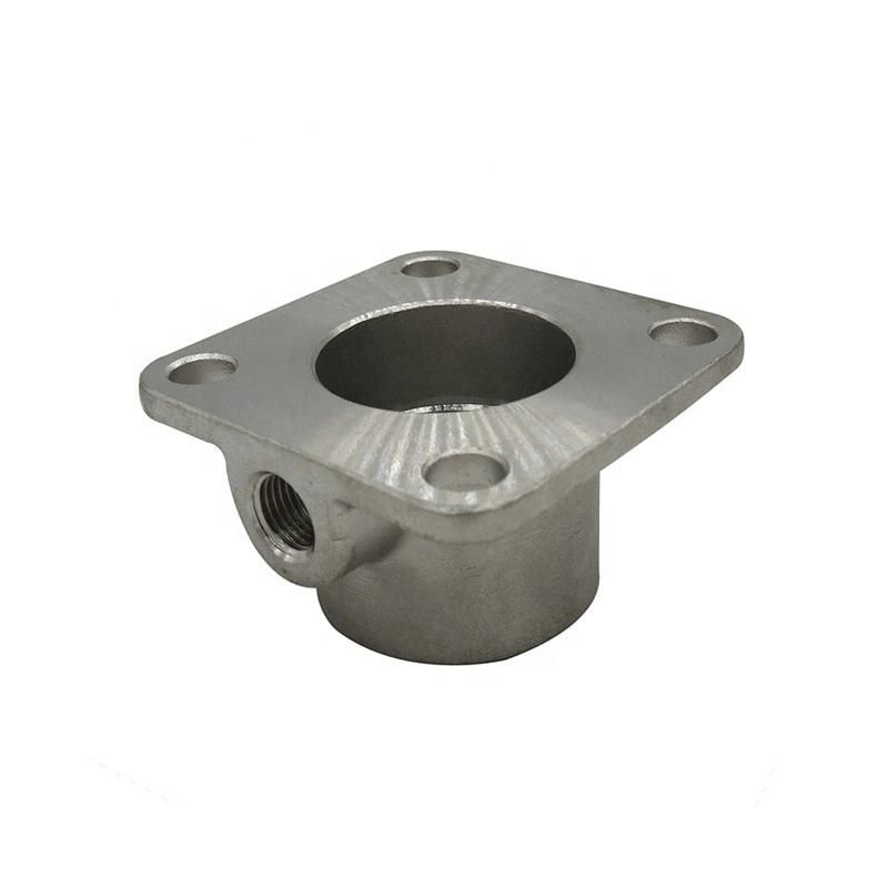 Stainless Steel Fastener Investment Casting Female Threaded Connector Pipe Fitting