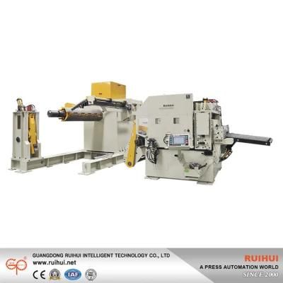 Automatic Feeding Sheet Metal Decoiler Flattener Machine Nc Straightener Feeder