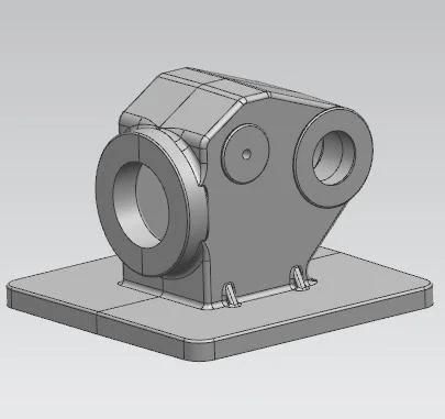 High Pressure High Voltage Apparatus Aluminum Parts Transmission Case OEM Aluminum Die Casting Parts