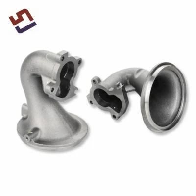 Engine Parts Casting Steel Exhaust Manifold Auto Parts Cone