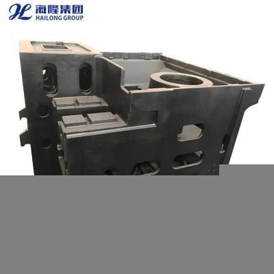 Large Machine Tool Bed and Lathe Casting Cast Iron Milling Machine Bed