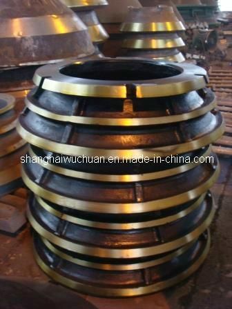 Manganese Cone Crusher Wear Parts Liners for Quarry Curshing Machine