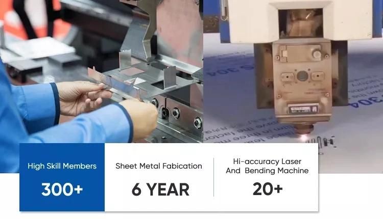 OEM Factory Precision Custom Service Fabrication Bending Laser Cutting Stamping Sheet Metal Parts