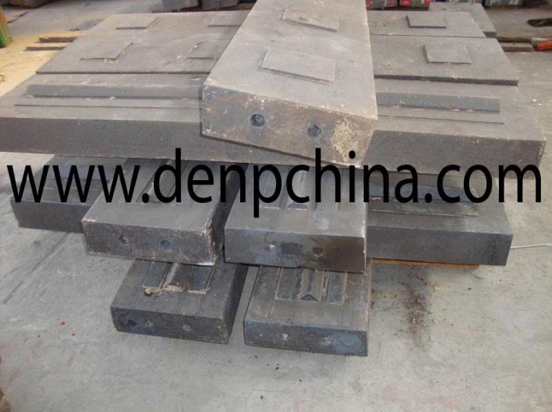 Impact Crusher Spare Parts Liner Board and Lining Plate