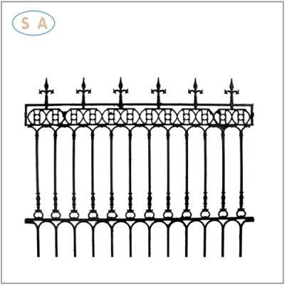 Hot Selling Customized Casting Iron Fence for Garden