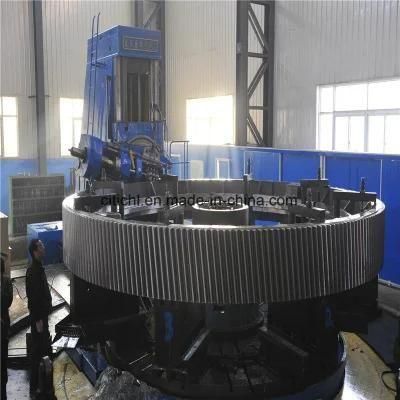 Large Casting Parts Cement Ball Mills Gear Ring with 15m Diameter