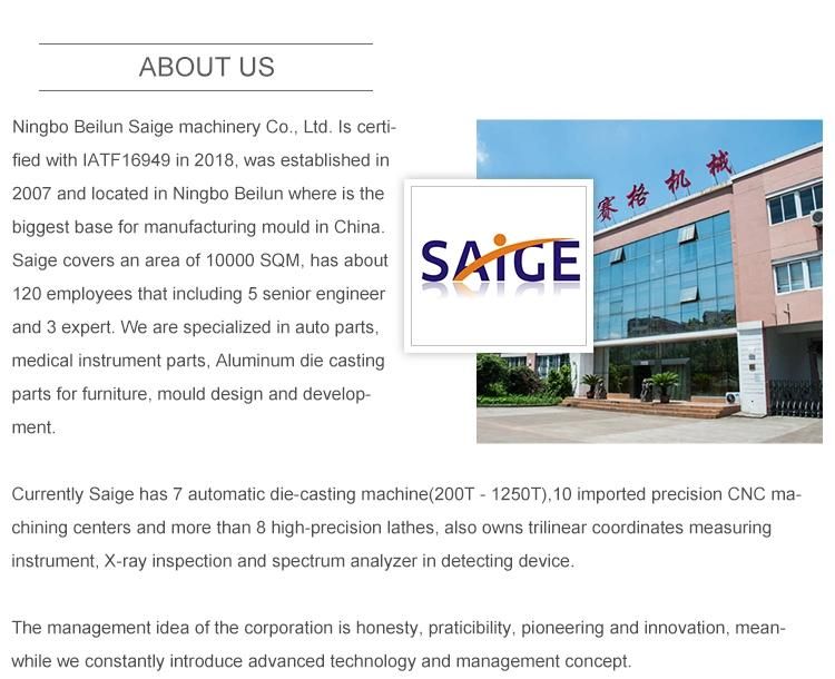 China Mold Factory Custom Design Die Casting Tooling/Rich Experience/High Qua; Ity Factory