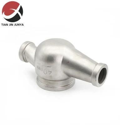 Customized Stainless Steel Strainer Irregular Lost Wax Casting Elbow Tee Pipe Fittings