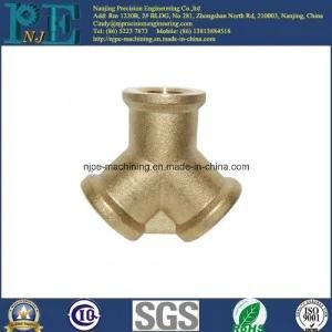 High Precision CNC Machine Casting Brass Connectors
