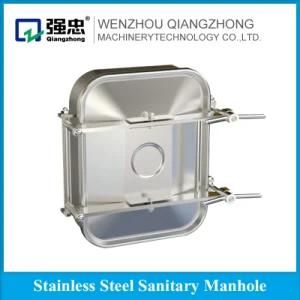 SS304/316 Sanitary Mirror Polished Elliptical Pressure Vessel Manhole Covers