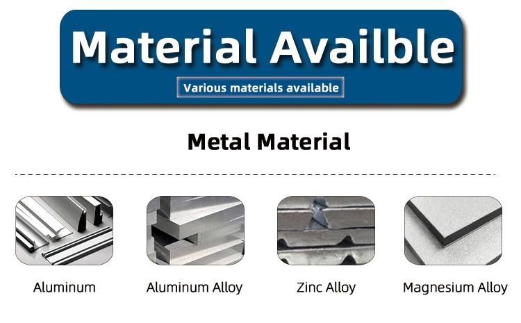 Custom Anodizing Zinc Alloy Die Casting Aluminium with CNC Milling Service