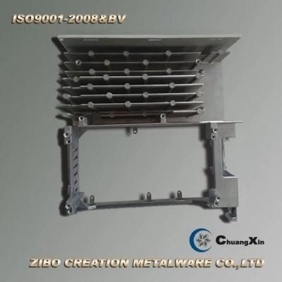 AC Servo Motor, Aluminum Casting Cooling Radiator for AC Servo Driver