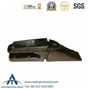 High Quality ISO 9001 Iron Excavator Teeth Sand Casting with Black Coating