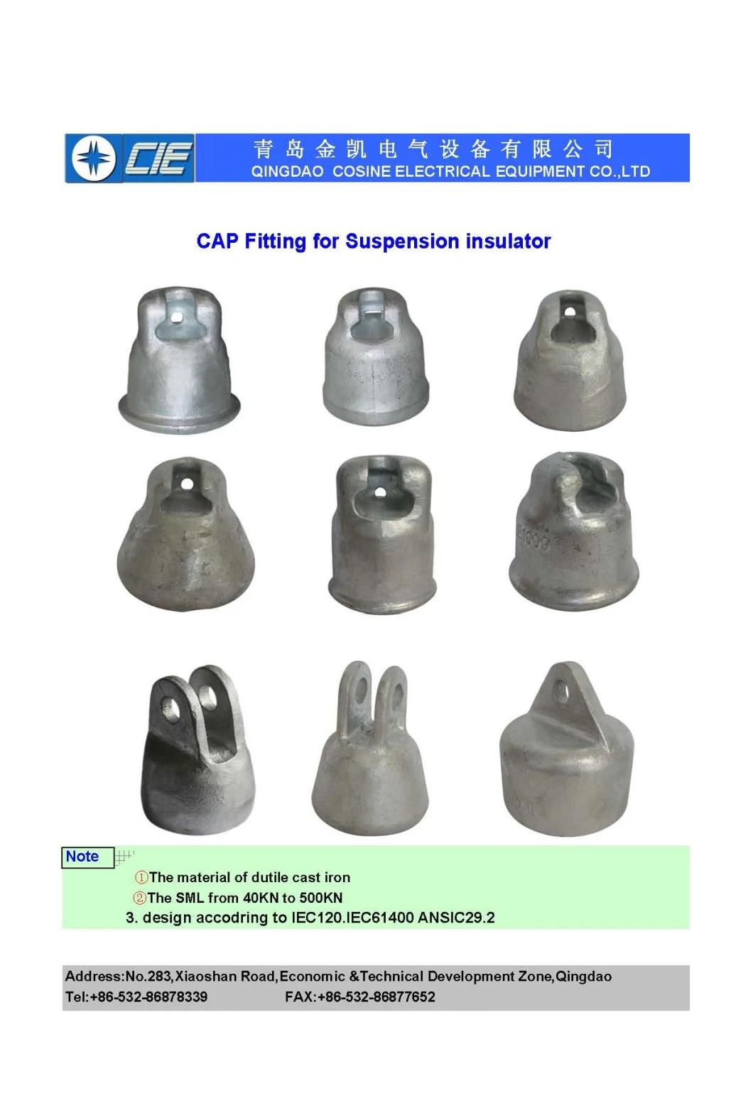 Ceramic Insulator Fitting Cap/Porcelain Insulator Fitting-Cap