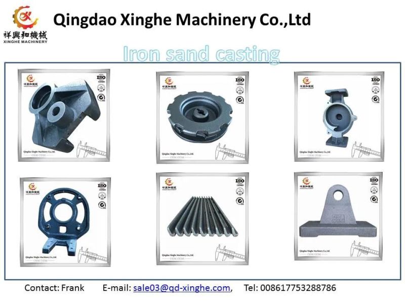 Ht250 Shell Moulding Gray Iron Sand Castings Cast Iron Parts