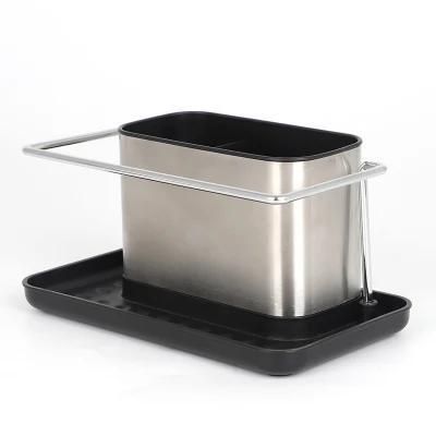 OEM High Quality Hot Selling Kitchen Organizer Metal Stainless Steel Sink Caddy