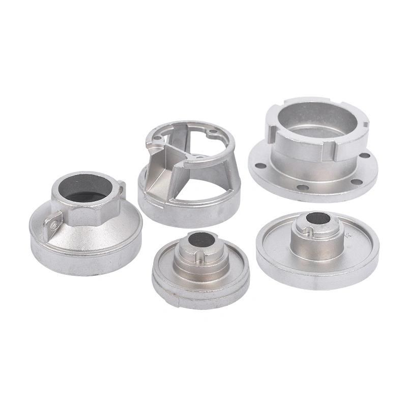Customized Stainless Steel Machinery Parts Hardware Threaded Lost Wax Casting Pipe Fittings