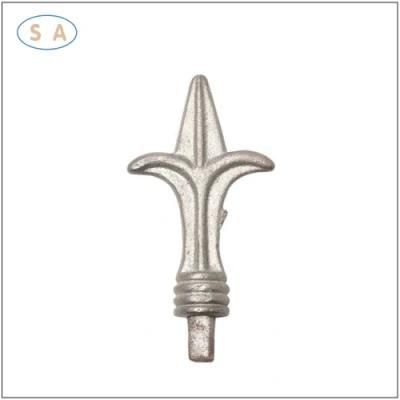 Customized Wrought Iron Sand Casting Garden Fence Head
