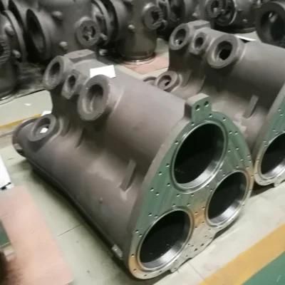 Heavy Cast Industrial End Cap Casting Plate Housing Parts Aluminum Components