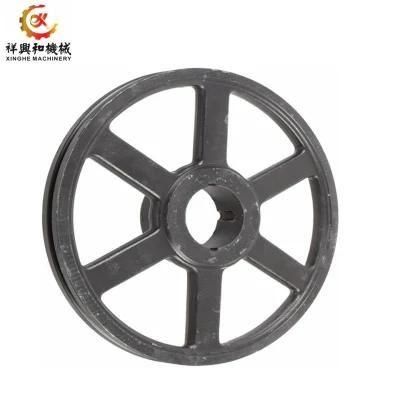 OEM Sand Casting Iron Components Heavy Rail Train Wheel