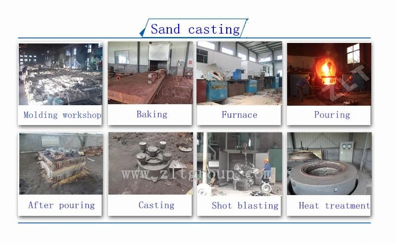 Geothermy Generate Electricity Pump Bowls Suction Bowl by Sand Casting