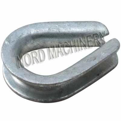 Galvanised Steel Wire Rope Thimbles
