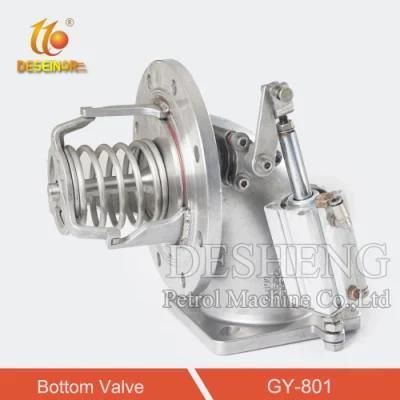 High Quality Pneumatic Mechanical Bottom Valve for Tank Truck