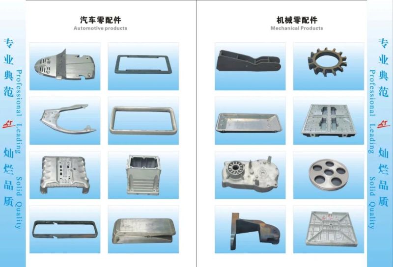 Aluminum Alloy Die-Casting Parts for Bicycle Wheels, Auto Parts, Communication Parts