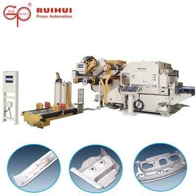 High Speed Automatic Servo Decoiler Nc Straightener Feeder Machine