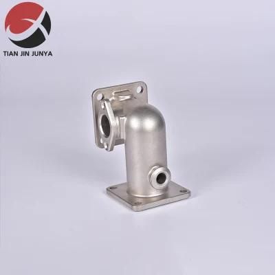 OEM Stainless Steel Elbow Machinery Plumbing Parts Lost Wax Casting Pipe Fittings